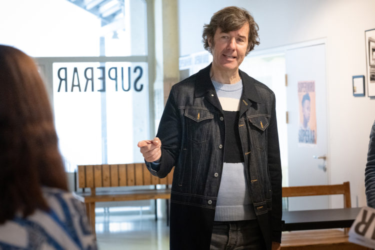 Stefan Sagmeister zu Besuch.